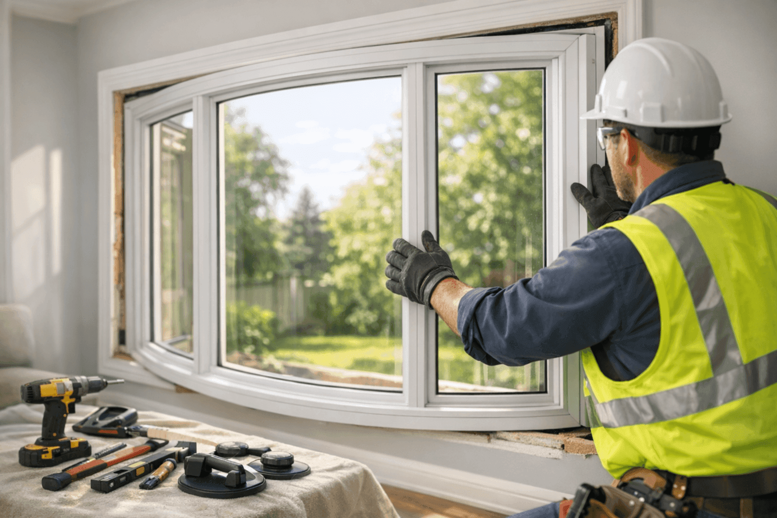 Bow Window Installation: Transforming Your Living Space