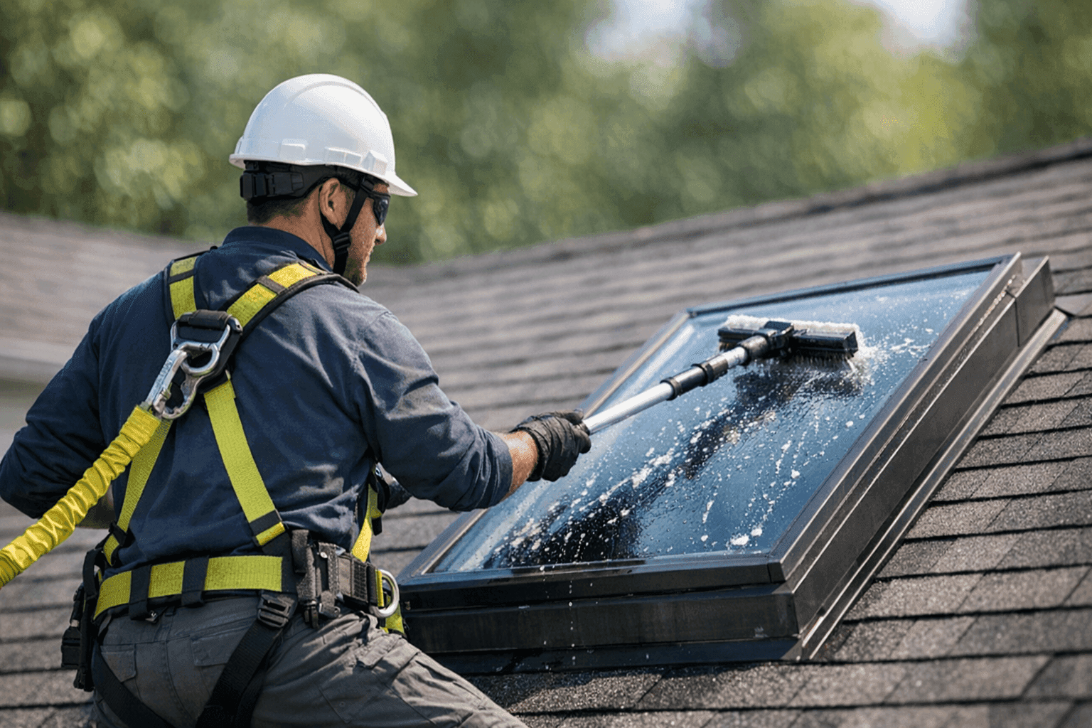 How to Clean Skylights Safely and Effectively