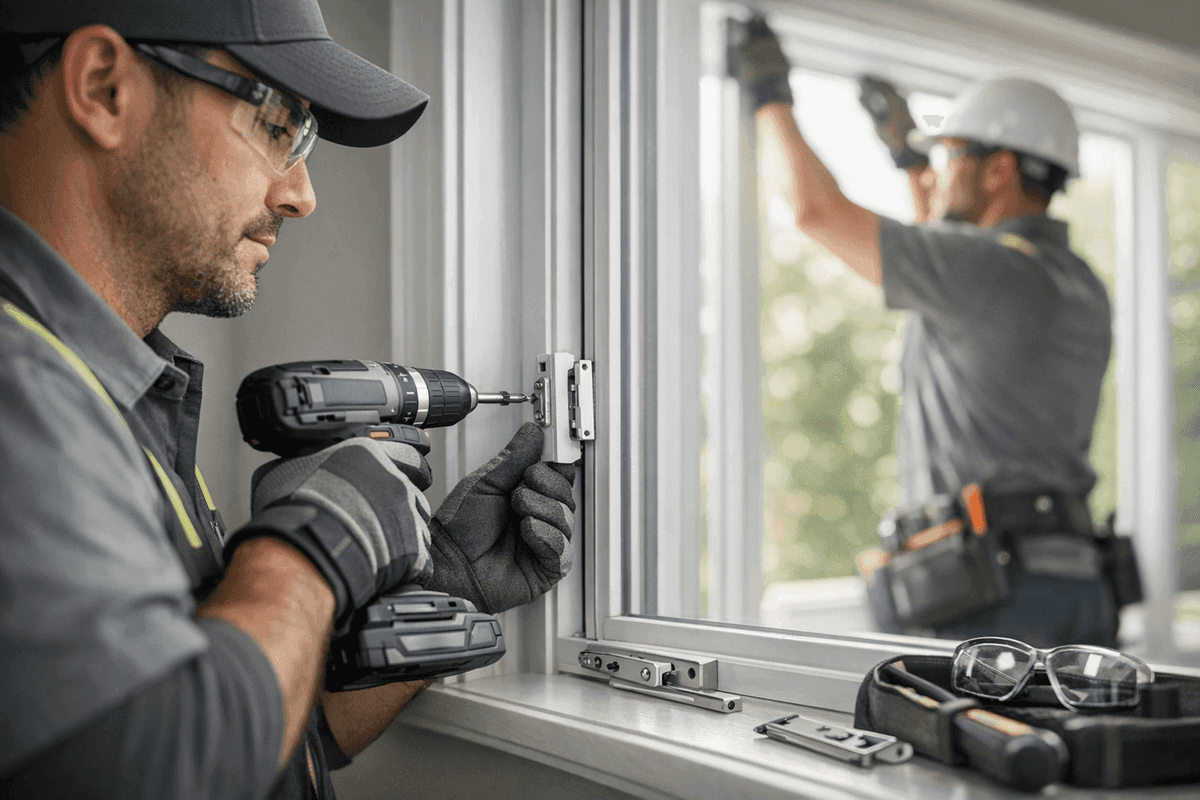 Window Hardware Replacement service by Champion Windows