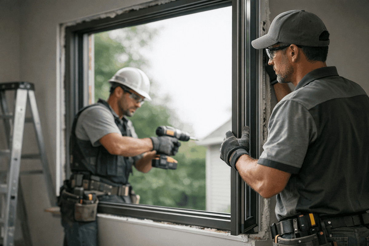 Window Installation service by Champion Windows