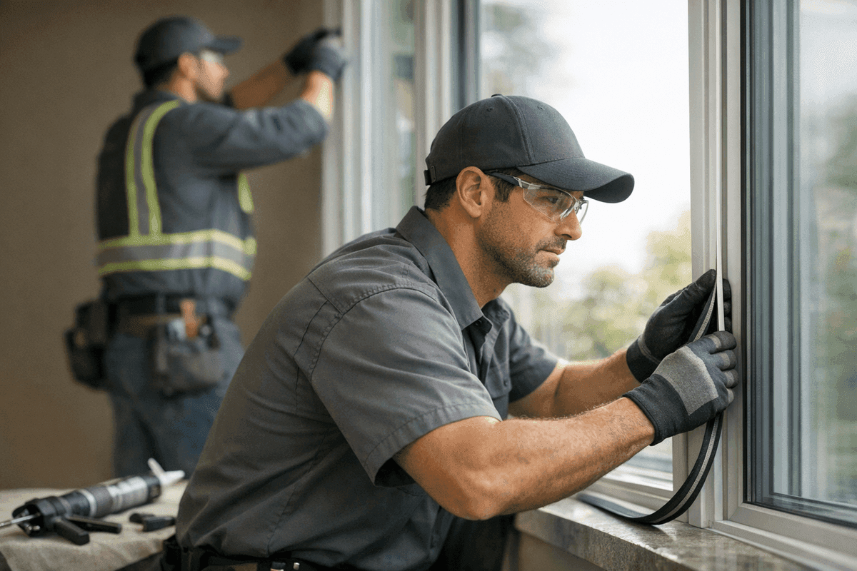 Window Weatherstripping service by Champion Windows